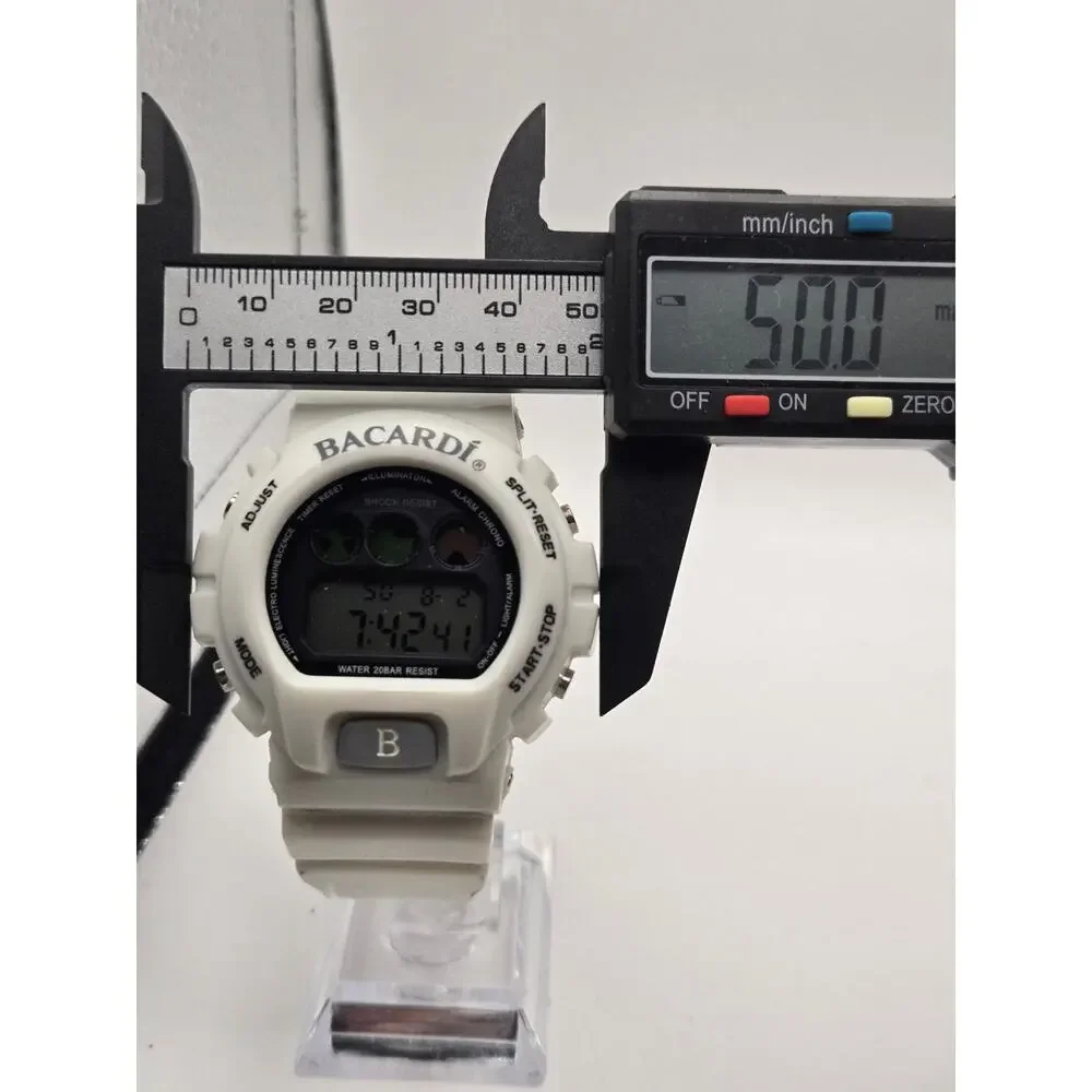 Bacardi Pineapple Fusion White Digital Promo Watch